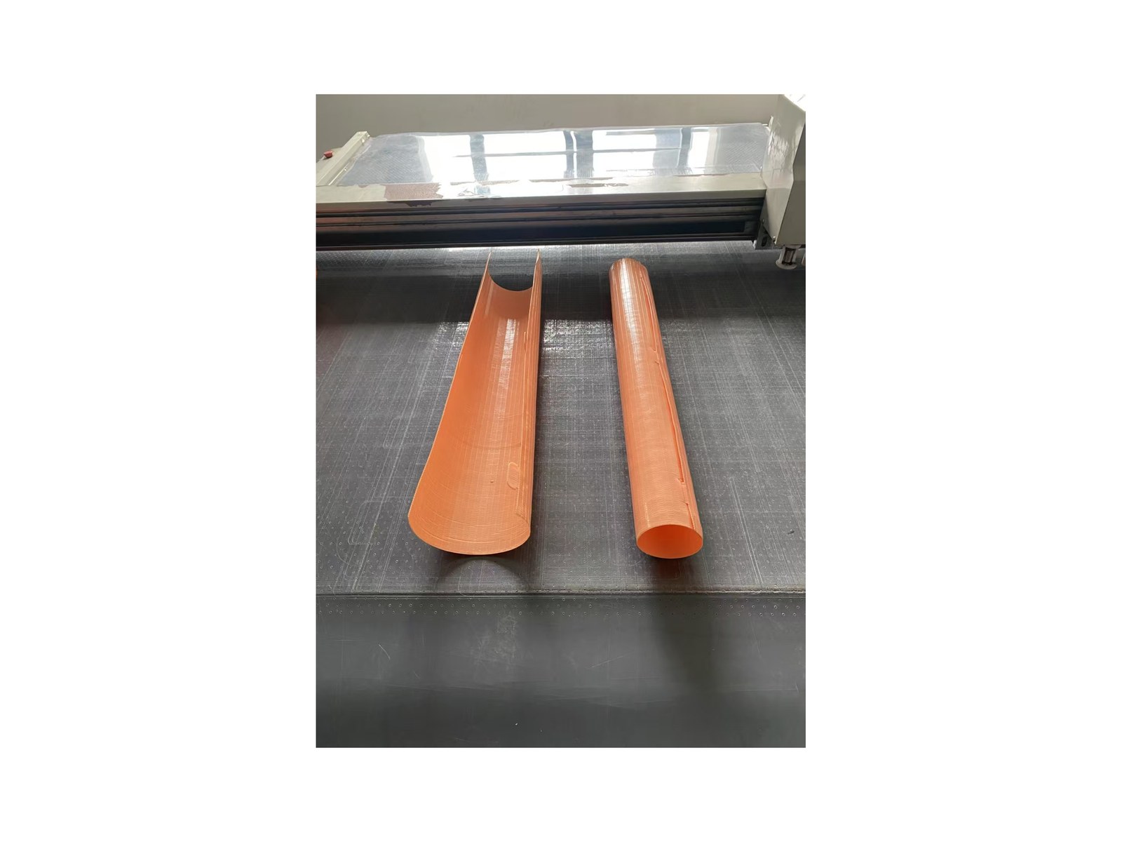 Flat-packed plant shelter tubes ready for shipping